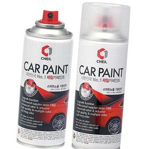 차량용 카페인트 기아 3P 볼카닉레드 스프레이 페인트 자동차 도색 락카 셀프