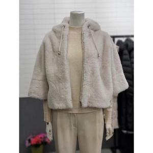 아날도바시니 세이브존02 집업 8부 퍼 자켓 AY12FU03N