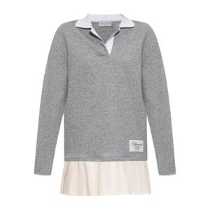 몽클레어 미디 원피스 938I000 0589B1I984 MULTICOLOR