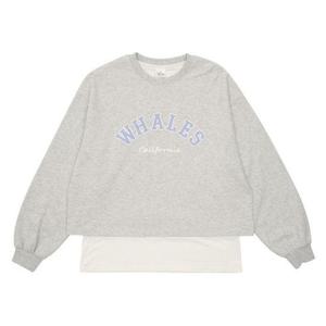 에꼴리에 세이브존03 겨울 틴톡 겉피치 레이어드 이중티 22R0783-GY