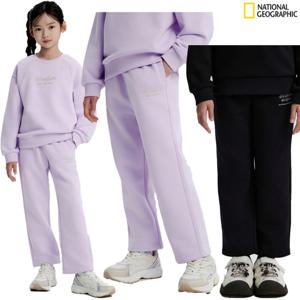 내셔널지오그래픽키즈 일자핏 니트 트레이닝 팬츠 K254GPT020