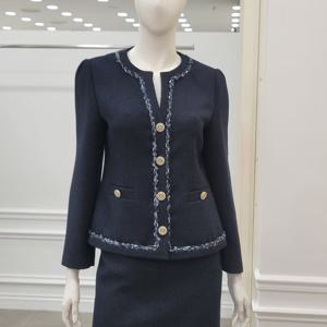 [미니멈]라인 트위드 자켓 (MYCAWJ8170 DV1)_IC