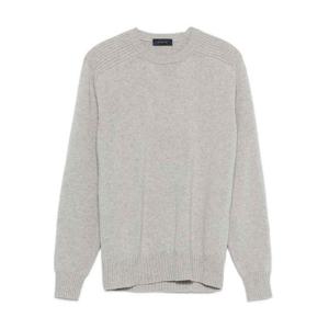 [SEASE] 라프리마 남성 크루 넥 Round Coarsehair 스웨터 KR056XG053N11 라이트 Grey /8