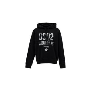 Dsquared2 로고 프린트 드로스트링 후드티 S74GU0757D25004 900 TP966216155