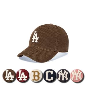 MLB 공용 코듀로이 언스트럭쳐 볼캡 3ACPWC156