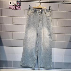 유솔대동백화점 DP01 간절기워싱  와이드 데님 ULTJ26FZ1