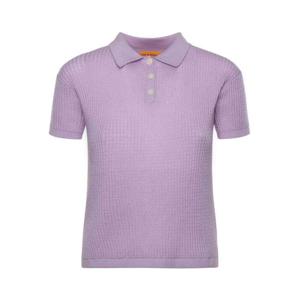 [GUEST IN RESIDENCE] 라프리마 여성 폴로 Shrunken 캐시미어 W10111WFDUSK 핑크 /8