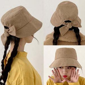 여자 벙거지 모자 버킷햇 보넷 여름 캡 3컬러