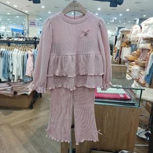 치크 sh06 프릴이 예쁜 변형골지 세트 CKSM2611G