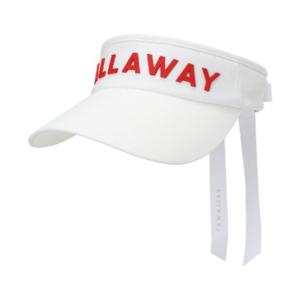 캘러웨이골프모자 LQS CWAC25M401_RE [여성] 고주파 엠보 리본 바이저