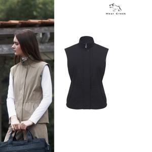 [힐크릭]여성골프웨어 가을골프조끼 OCTA 중기장 베스트 1HCVSFU