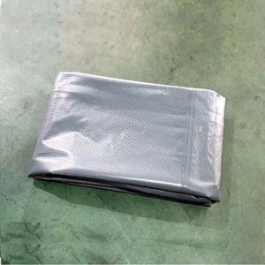 3mx3m 진회색 방염PVC타포린 국산천막