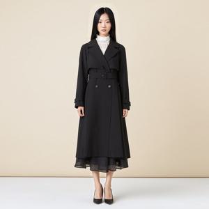 [TAG 359000원][케네스레이디]티코브 벨티드 트렌치코트 EWTCOB0100