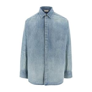 피어오브갓 루즈핏 버튼 플라켓 데님 셔츠 FGE250 5011DNM 436