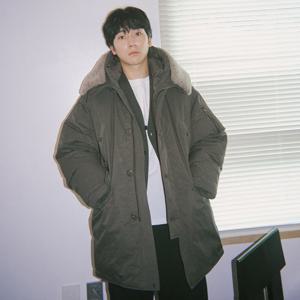 [파렌하이트]양털 트리밍 다운 야상 점퍼 FLDJX6358_DJ