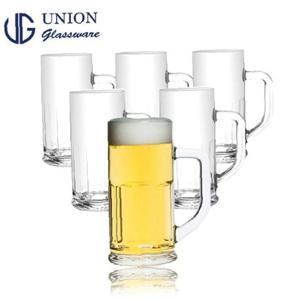 유니온글라스 손잡이머그 유리컵(270ml) 6P세트UG-364