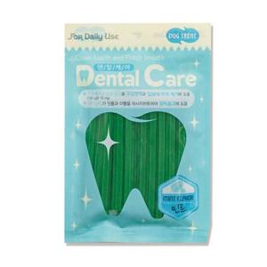 강아지껌 덴탈케어 100g 민트 1P 애견 치석 덴탈껌 강아지껌 개껌 덴탈껌 강아지덴탈껌 강아지입냄새 강아지입냄새제거 강아지양치껌 반려견간식