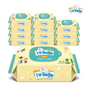 아이러브베베 아기물티슈 아이보리 20매 X 12팩 휴대용 리필형