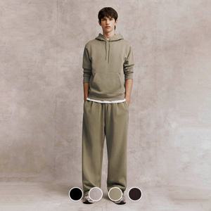 [지오다노/본사] 114958 기모 테리 와이드 팬츠