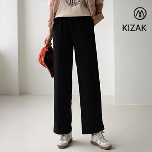 [캔마트]꾸안꾸 밴딩 팬츠 (기모) / FREE L 2기장 와이드 밴딩