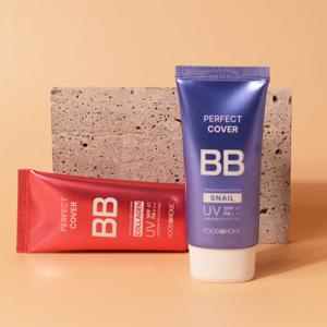 푸드어홀릭 퍼펙트 커버 비비크림 택1 /콜라겐.스네일 자외선차단 톤업 결광 BB