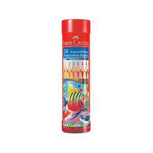 파버카스텔 수채색연필 24색 라운드 틴케이스