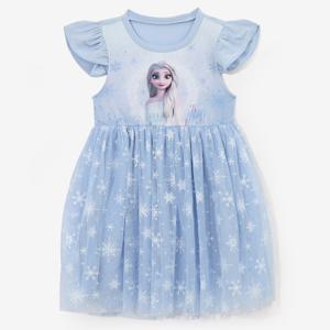 [티엘키즈] 프리미에팜 겨울왕국 여아 5부 원피스_DE16W61065