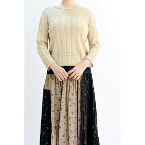 [비꼴리끄(여성)]퍼프소매 풀오버 B242KU2050