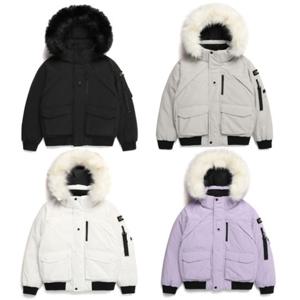 [내셔널지오그래픽] (N234WDW030) 여성 타루가 퍼 트리밍 후디 덕다운 점퍼