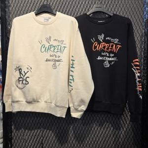 엠할리데이 HC03 레이 핸드레터 기모맨투맨 MO4TU864