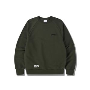 [지프]JP3TSU802 카키 25년 선기획 베이직 지프 로고 맨투맨_SC