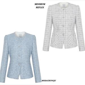 [미니멈]미니멈 MD 라운드넥 트위드 자켓  MD MXBAWJ3070 MD_CJ