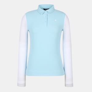 [레노마골프] 여성 골지 냉감 소매 카라 티셔츠 RWTYM6110-905