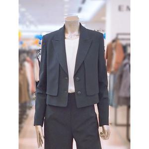 미니멈 세이브존03 투버튼 크롭 자켓 MXBAWJ3020