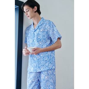 와코루 달라붙지않아 시원한 면요루 남성 파자마 잠옷(WPA7176M)