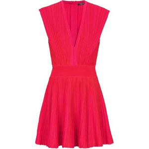 25 FW 발망 레이즈드 심 미니 드레스 EF0R5119KI38 TP435913191