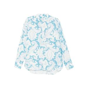 25 FW 에트로 페이즐리 프린트 리넨 셔츠 MRIC001799SA336 TP439287472