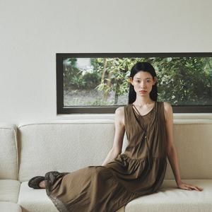 [쥬크]슬리브리스 티어드 원피스 (Z252PSE017)