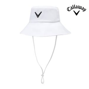 캘러웨이 V레인 버킷햇 남성용 골프모자 화이트