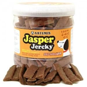 제스퍼 강아지 간식 져키 애견 간식 오리고기 400g 강아지간식 애견간식 반려견간식 강아지사료 강아지음식 개간식 개사시미 개육포 강아지져키