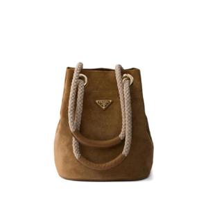 25 FW 프라다 마리너 스웨이드 미디엄 버킷 백 1BE082VOOO2HAE TP441323691