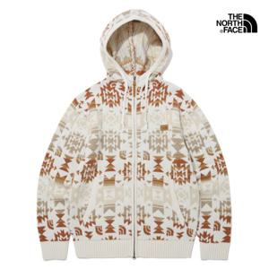 [노스페이스 (행사)]나바호 에어울 스웨터 후드 집업 NM5PP70C_BEI