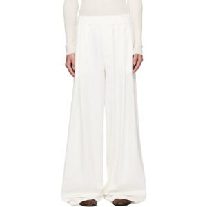 드리스반노튼 청바지 오프 화이트 드로우스트링 데님 진 252358M186020