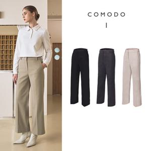 코모도 25FW 최신상 여성용 울라이크 기모 팬츠 3종
