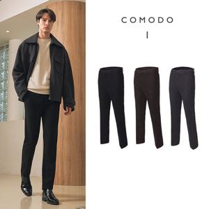 코모도 25FW 최신상 남성용 울라이크 기모 팬츠 3종