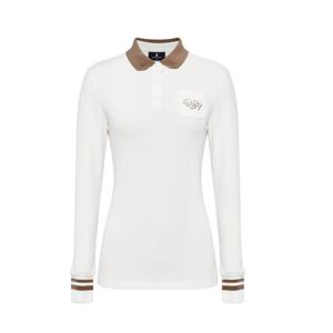 [와이드앵글]여성 CO 골조직 폴로 티셔츠 L WWW25251W3