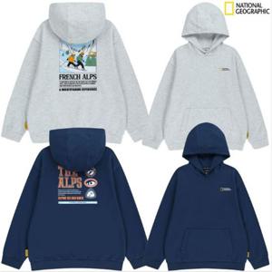 내셔널지오그래픽키즈  (K254UHD010) 시즌 백그래픽 후드 티셔츠