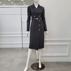 [미니멈]카라넥 언발 버튼 원피스 (MXDAWO0080 MX1)_IC