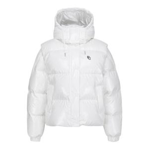 M 파리게이츠골프패딩 NQC 521D4JP683_IV 여성 홀로그램 후드& 소매 탈착 패딩 점퍼