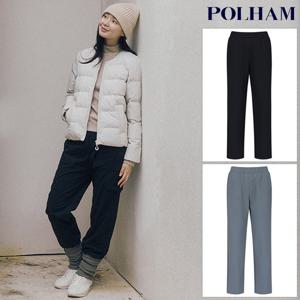 폴햄  여성 무브 기모 탄성 스트레이트 팬츠(PHF4PT2708)